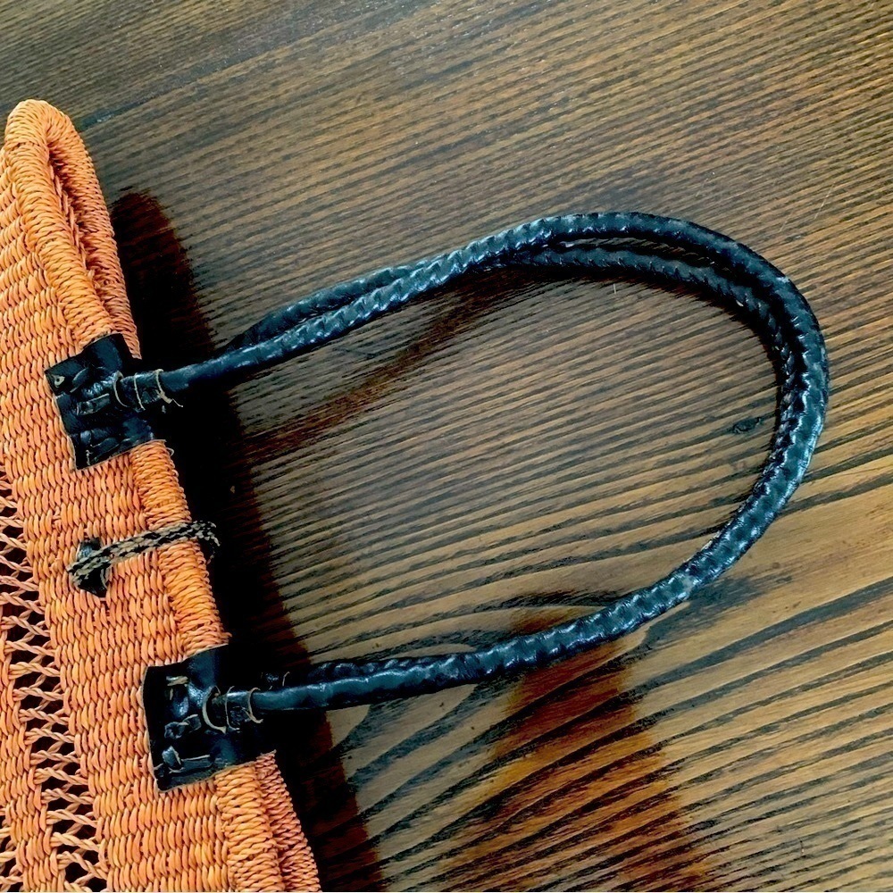 Wicker hand bag - Picture 9 of 11